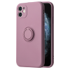 Silikónové puzdro na Samsung Galaxy A13 A135 Silicone Ring fialové            
