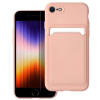 Silikónové puzdro na Apple iPhone 7/8/SE 2020/SE 2022 Forcell Card ružové             