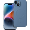 Silikónové puzdro na Apple iPhone 14 Silicone Mag Cover modré