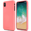Silikónové puzdro na Apple iPhone 12/12 Pro Mercury Soft ružové
