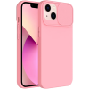 Silikónové puzdro na Apple iPhone 14 Plus Slide TPU ružové