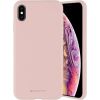Silikónové puzdro na Samsung Galaxy S23 5G S911 Mercury Silicone ružové