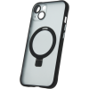 Plastové puzdro na Apple iPhone 13 Mag Ring čierne