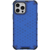Odolné puzdro na Apple iPhone 14 Honeycomb Armor modré