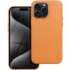 Obal Leather Mag Cover Apple iPhone 15 Pro Max orange