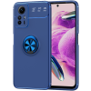 Plastové puzdro na Xiaomi Redmi Note 12S Metal Ring modré Plastové puzdro na Xiaomi Redmi Note 12S Metal Ring modré