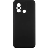 Silikónové puzdro na Xiaomi Redmi 12C Silicone TPU čierne