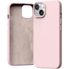 Silikónové puzdro na Apple iPhone 15 Mercury Silicone ružové