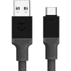 Tactical Fat Man, USB-A na USB-C, 1m, sivý