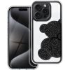 Obal TEDDY BEAR Case Apple iPhone 14 Pro black