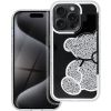 Obal TEDDY BEAR Case Apple iPhone 16 silver
