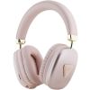 Guess Saffiano PU Leather Triangle Logo Wireless Headphones GUBHK1SATSP Pink
