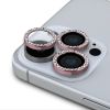 Ochranné sklo na fotoaparát Guess Fixed Glliter Lens Protection Apple iPhone 16 Pro/16 Pro Max GUCL163SGGS ružové