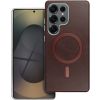 Obal GENTLEMAN MAG COVER Case MagSafe Samsung Galaxy S25+ 5G S936 hnedý