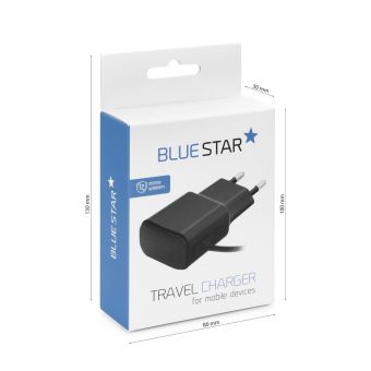 Sieťová nabíjačka Blue Star pre Nokiu 6101/N71/N70/N75/N95 čierna