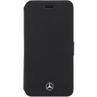 Obal MERCEDES book na Apple iPhone 6/6s MEFLBKP6EMSBK čierne
