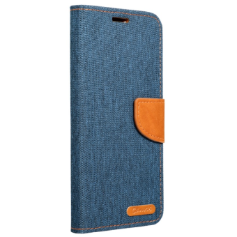 Diárové puzdro na Apple iPhone 6/6s Canvas modré