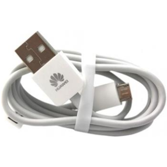 Kábel Huawei, USB-A na microUSB, 1m, biely (Bulk)