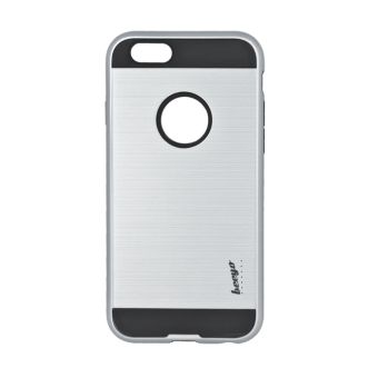 Plastové puzdro Beeyo Armor pre Samsung Galaxy S8 strieborné 