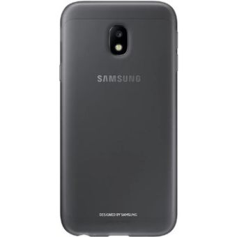 Obal Samsung Jelly Cover na Samsung Galaxy J3 2017 EF-AJ330TB šedé