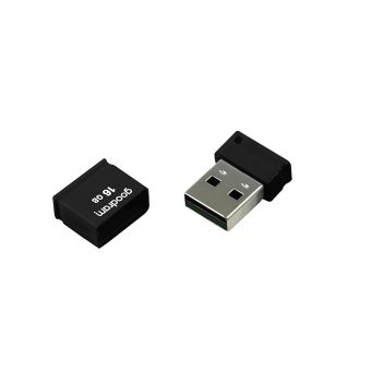 GOODRAM Piccolo UPI2, 16 GB, USB 2.0, čierny