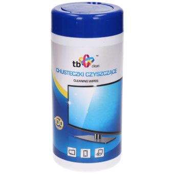 Čistiace utierky TB Clean v tube 100 ks