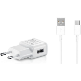 Samsung EP-TA200EWE + EP-DR140AWE 15W biela (Bulk)