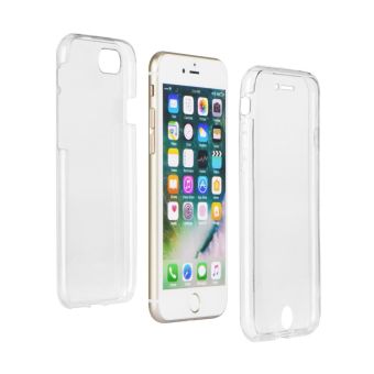 Silikónové puzdro na Apple iPhone 11 360" Ultra Slim Front+Back transparentné