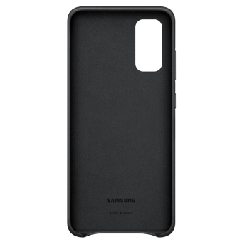 Kožené puzdro Samsung na Samsung Galaxy S20 Ultra G988 EF-VG988LB Leather Cover čierne