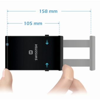 Držiak Swissten na tablet S-GRIP T1-HK čierny