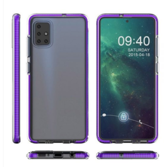 Silikónové puzdro Spring TPU pre Xiaomi Redmi Note 9 Pro/Redmi Note 9s modré