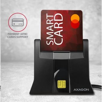 Čítačka kontaktných kariet Axagon CRE-SM4 