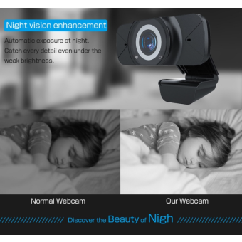 Webová kamera ECM-CDV126C 1080p (1920*1080p)/30fps čierna