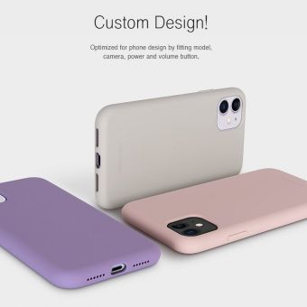 Silikónové puzdro na iPhone 12/12 Pro Mercury Silicone levanduľové