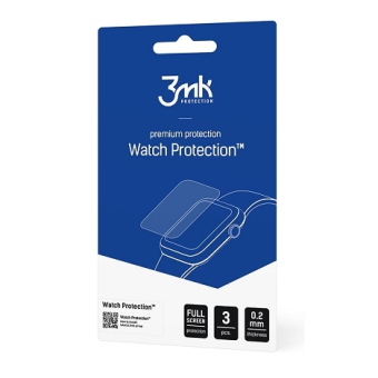 Ochranná fólia na Xiaomi Mi Band 5 Watch 3MK Arc transparentná