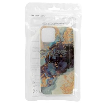 Silikónové puzdro na Samsung Galaxy A21s A217 Marble Glitter design 3