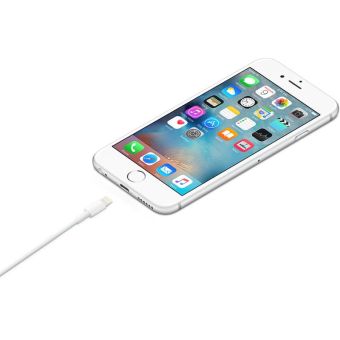 Kábel Apple MD818ZM/A, USB-A na Lightning, 1m, biely (Bulk)