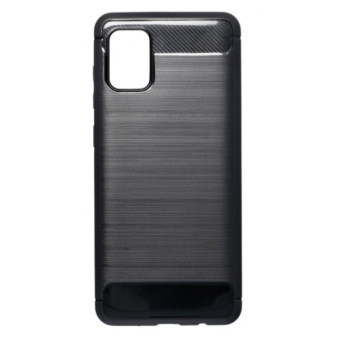 Silikónové puzdro na Samsung Galaxy S21 5G Carbon TPU čierne 