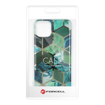 Silikónové puzdro na Samsung Galaxy A21s Forcell MARBLE COSMO vzor 08