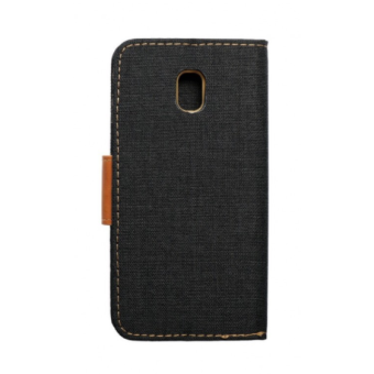 Diárové puzdro na Samsung Galaxy S21 Ultra G998 Canvas Book čierne