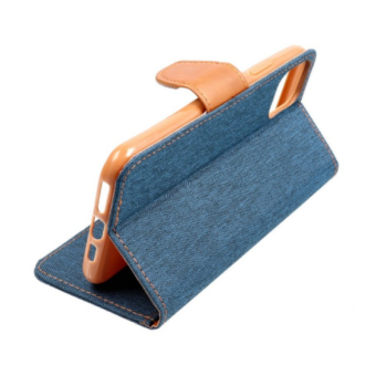 Diárové puzdro na Samsung  Galaxy S20 FE G780 Canvas Book modré