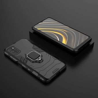Puzdro na Xiaomi Poco M3/Redmi 9T Defender Ring Armor čierne