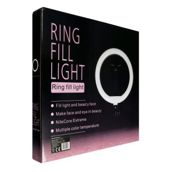 Led RING lampa, 10", s držiakom na telefón a tripodom