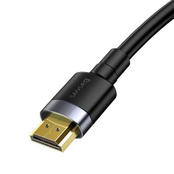 Baseus Cafule CADKLF-G01, HDMI 2.0, 4K 60Hz, 3D, 3m, čierny