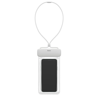 Vodoodolné puzdro na mobil Baseus ACFSD-DG1 IPX8 7,2" biele