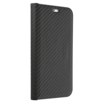 Diárové puzdro na Xiaomi Redmi Note 10 Pro Forcell Luna Carbon čierne