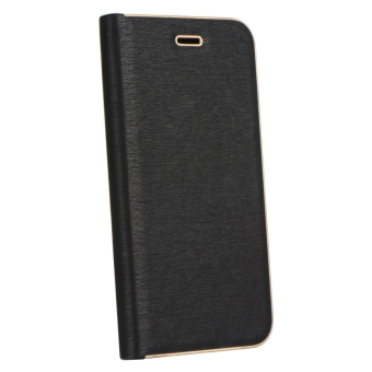 Diárové puzdro na Xiaomi Redmi Note 10 Pro Luna gold čierne