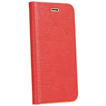 Diárové puzdro na Xiaomi Redmi Note 10 Pro Luna gold červené