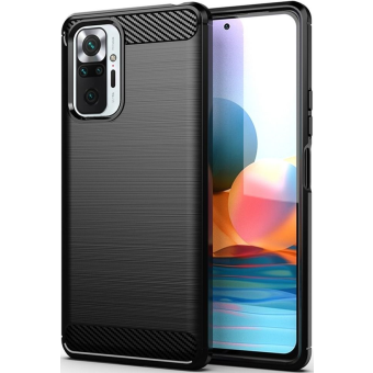 Silikónové puzdro na Xiaomi Redmi Note 10 5G/Poco M3 Pro/Poco M3 Pro 5G Forcell Carbon čierne
