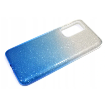 Silikónové puzdro na Xiaomi Mi 10T/10T Pro Shine Bling strieborno-modré